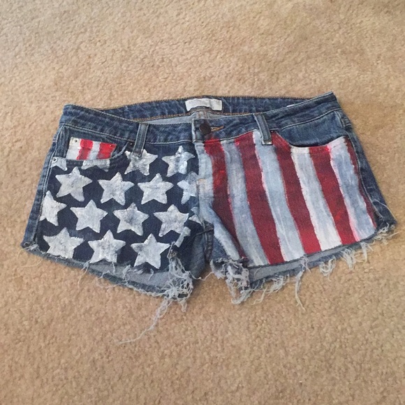 American Eagle Outfitters Pants - Hand painted shorts